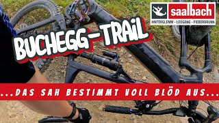 Auf 🔵 Trails passieren die dümmsten Fails  BucheggTrail  Saalbach Hinterglemm  Propain Ekano [upl. by Gwenore]