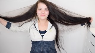 EXTREM LANGE HAARE Balayage Farbtutorial [upl. by Wulfe597]