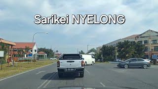 Sarawak driving to Sarikei town via Nyelong Bypass🚙 [upl. by Galatia]