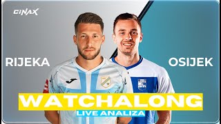 RIJEKA  OSIJEK  LIVESTREAM CINAX 2 [upl. by Oswell970]