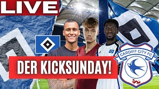 HSV vs Cardiff City FC LIVE  HSV News  HSV Aufstieg im 7 JAHR  Der KICKSUNDAY [upl. by Ocsisnarf]