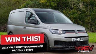 WIN THIS 2022 VW CADDY TDI COMMENCE PRO Van  £1000 [upl. by Largent]