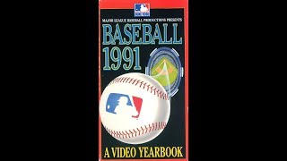 Baseball 1991 A Video Yearbook 1991 [upl. by Enelyad]