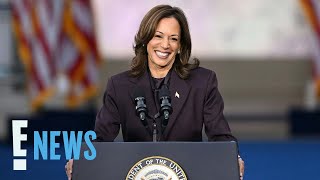 Kamala Harris Breaks Silence After Donald Trump Is Elected President  E News [upl. by Leunas]