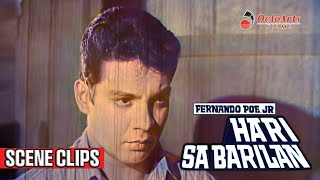 HARI SA BARILAN 1962  SCENE CLIPS 1  IN COLOR  Fernando Poe Jr Max Alvarado Jess Lapid [upl. by Martino]