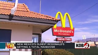 New Mexicos oldest McDonalds undergoes makeover [upl. by Bradleigh]