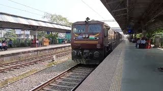 00240 Maharaja Express Hauling By TKD quotRani Durgavatiquot WDP4D [upl. by Lytsyrk]