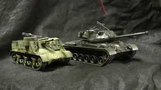 135th scale Aftermarket track for Shermans and Pattons review [upl. by Lika655]