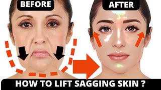 🛑 LIFT SAGGING SKIN EXERCISE JOWLS NASOLABIAL FOLDS  FACELIFT FOREHEAD LINES ANTIAGING MOUTH [upl. by Indyc]