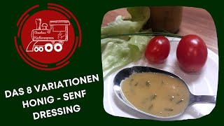 Das 8 Variationen HONIG  SENF  DRESSING 👍🏼 [upl. by Anomahs]