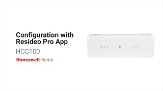 HCC100  Configuration with Resideo Pro App [upl. by Llemrej250]