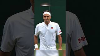 Roger Federer was something else at Wimbledon 🤩 tennis sports federer [upl. by Kartis]