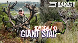 GIANT STAG Hunting in NEW ZEALAND [upl. by Aeniah]