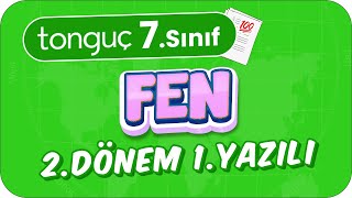 7Sınıf Fen 2Dönem 1Yazılıya Hazırlık 📑 2024 [upl. by Eimirej]