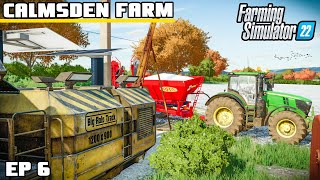 ARE WE SET TO INHERIT A FIELD  Calmsden Farm  Farming Simulator 22  Episode 6 [upl. by Sajet]