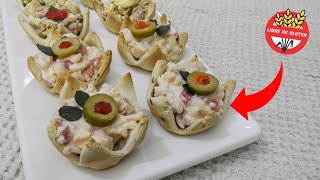 Hacé esta MASA PARA TARTAS SIN GLUTEN y dale forma de TARTELETAS receta de rellenos [upl. by Budwig299]