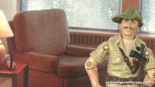 How Does A Mustache Help In Combat  Action Figure Therapy [upl. by Notserp338]