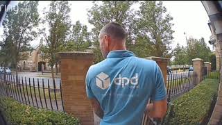 Ring Doorbell Video Catches DPD Drivers Frustrating Response [upl. by Jammal]