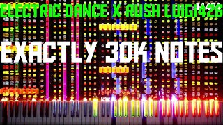 Black MIDI  Electric Dance x Rush Luigi426  Exactly 30K Notes [upl. by Bashemeth]