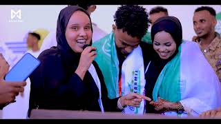 Dayax iyo marwadiisa oo lagu soo dhaweeyay magalada hargeisa [upl. by Emma]