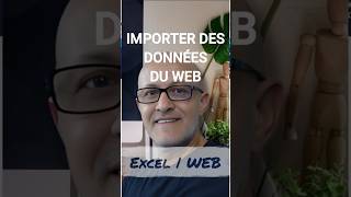 Excel Importer Données DInternet Et Actualiser [upl. by Lidda]