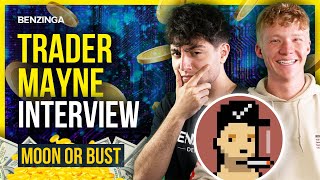 Trader Mayne Interview  Moon Or Bust  Bitcoin Live 🚨 [upl. by Lionello]