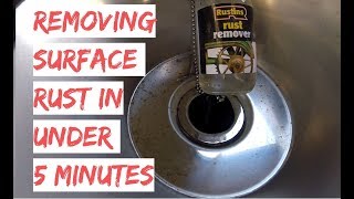 DIY Surface Rust Removal In 5 Minutes  Rustins Rust Remover [upl. by La]