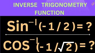 Inverse Trigonometry Arc sine amp Arc cosine calculations  Solve by simple steps [upl. by Eldwun500]