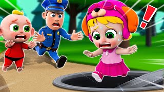 Dont Play On The Manhole Cover  Play Safe Song  Kids Songs amp More Nursery Rhymes  Songs for KIDS [upl. by Jahdal]