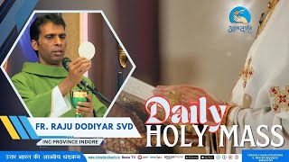 Hindi Holy Mass  18th November 2024  Father Raju Dodiyar  Atmadarshan Tv  Atmadarshan Tv [upl. by Sinnaoi]