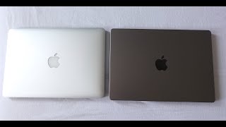 Silver VS Space Grey MacBook 14 comparison [upl. by Aili630]