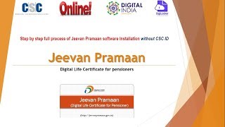 How to Install Jeevan Praman Software for Issue Digital Life certificate for pensioner Jeevan Praman [upl. by Pris]