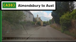 Driving to Aust from Almondsbury A journey gliding through the Gloucestershire countryside [upl. by Jer]