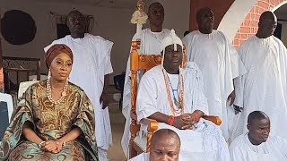 OONI OF IFE WITH OLORI ADERONKE HOSTS MASSIVE 2024 MOREMI EDI FESTIVAL [upl. by Oniram111]