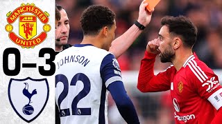 Manchester United vs Tottenham 03  All Goals and Highlights 29092024 [upl. by Navoj269]