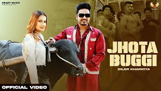 Jhota Buggi Official Video  Diler Kharkiya  Kehar Kharkiya Vaisali Chaudhary  Haryanvi Dj Song [upl. by Ardnait]