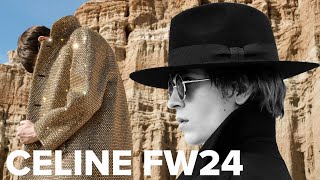 Celine Fall 2024 Menswear Review  SYMPHONIE FANTASTIQUE [upl. by Hnirt304]