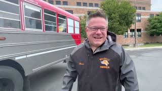 Wellsville softball team off to Long Island for State Final Four with celebrity bus driver [upl. by Gahan958]