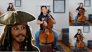 Pirates of the Caribbean  Hes a Pirate  Cello Cover [upl. by Hagep648]