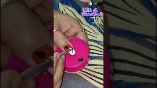 Wow Nails sweetheart nails trending youtubeshorts shorts nailart [upl. by Chil615]