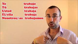 Estudia español PROFESIÓN  TRABAJO Preguntas y respuestas Lección 4 [upl. by Mcloughlin691]