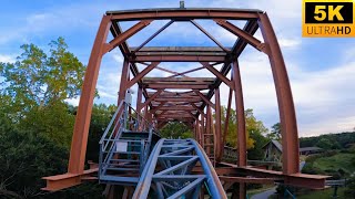 Verbolten POV BACKWARDS 5K 60fps Zierer MultiLaunch Coaster Busch Gardens Williamsburg VA [upl. by Sandi962]