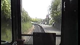 Redditch to Barnt Green by DMU in 1989 [upl. by Vilberg237]