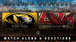 Missouri vs Boston College  Live Reactions [upl. by Jereld818]