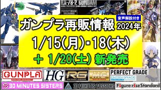 ガンプラ再販 115週 118 120新発売 HG YF21 RG MG PG UNLEASHED RX782 ガンダム 30MS オプションパーツセット11ファングコスチューム [upl. by Harold]