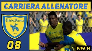 SOLUZIONE INTERNA  8 CARRIERA ALLENATORE CHIEVO ★ FIFA 14 Gameplay ITA [upl. by Thorma]