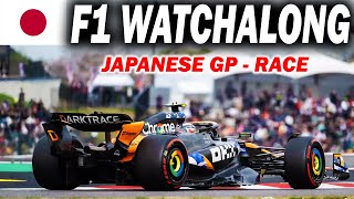 🔴 F1 Watchalong  JAPANESE GP  RACE  with Commentary amp Timings [upl. by Leventhal]