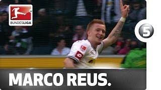 Marco Reus  Top 5 Goals for Borussia Mönchengladbach [upl. by Ecadnac]