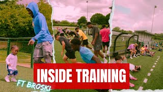 PROs INSIDE TRAINING ft BROSKI  OFFSZN CAMP 2024 WEEK 1 Train Like a PRO [upl. by Ginzburg]