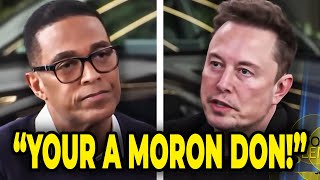 Don Lemon Blames Elon Musks Success on White Privilege and INSTANTLY Regrets It [upl. by Lindeberg832]